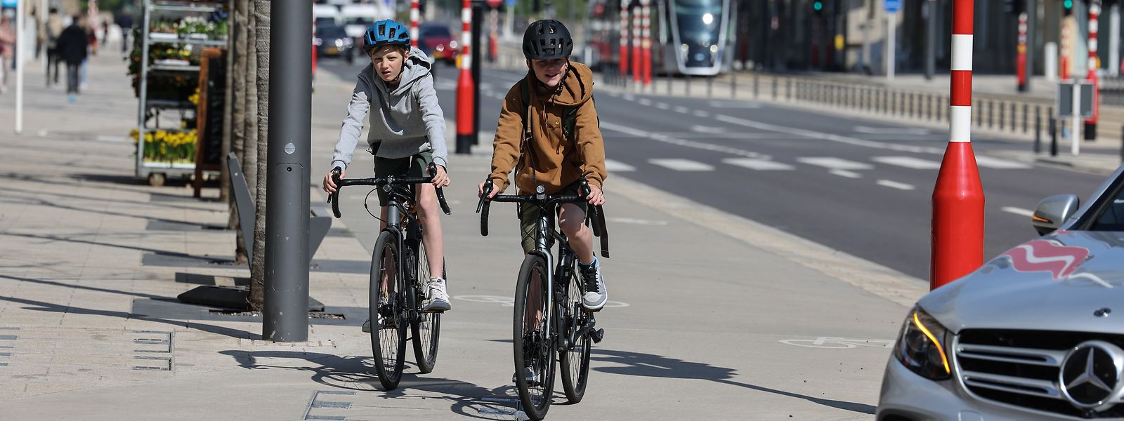 Die MVOS-Aktion soll Menschen dazu animieren, für den Weg zur Arbeit oder zur Schule auf das Fahrrad zurückzugreifen. 