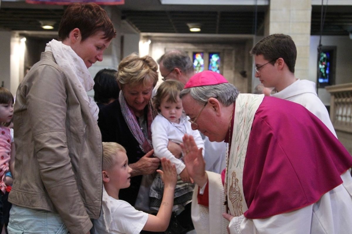 Andacht mit Kleinkindersegnung