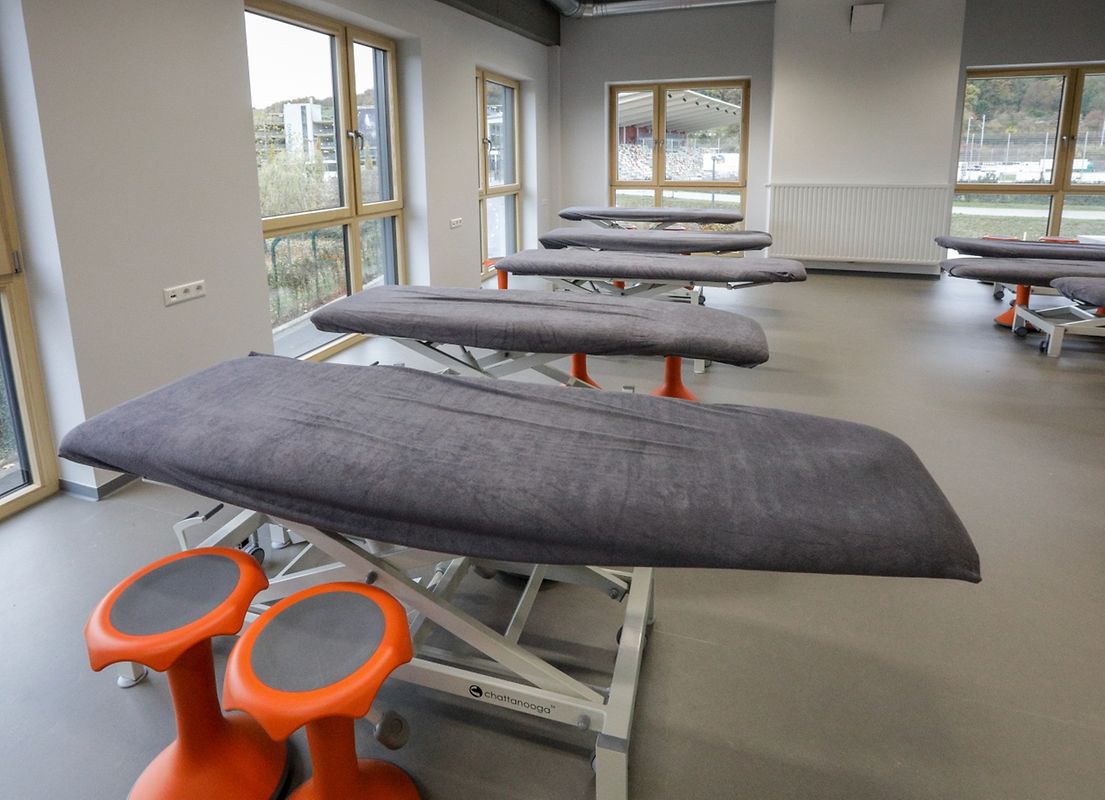 Ein Rundgang durch die neue Lunex-Universität, am Tag vor der offiziellen Eröffnung.