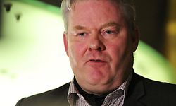 Sigurdur Ingi Johannsson, minister of fisheries and agriculture of the Progressive Party who was named as new prime minister by two government coalition parties speaks in Reykjavik, Iceland on April 6, 2016. REUTERS/Sigtryggur Johannsson