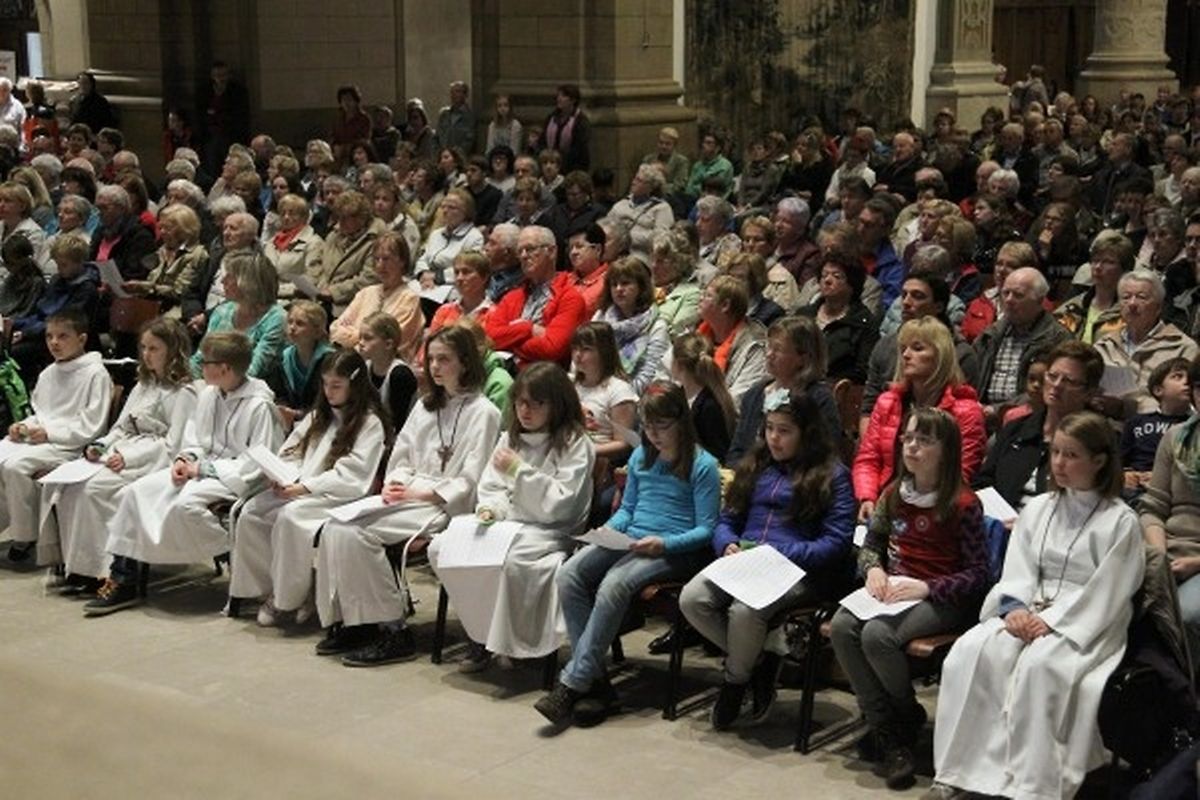 Messe für die Pfarrverbände Hesperingen, Bettemburg-Huncheringen, Roeserbann und Frisingen. 