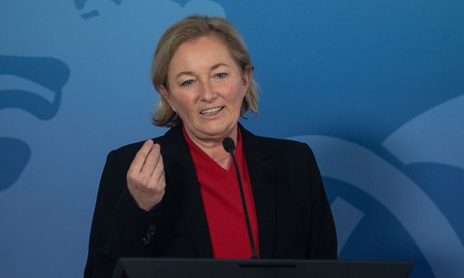 Luxembourg Health Minister Paulette Lenert 