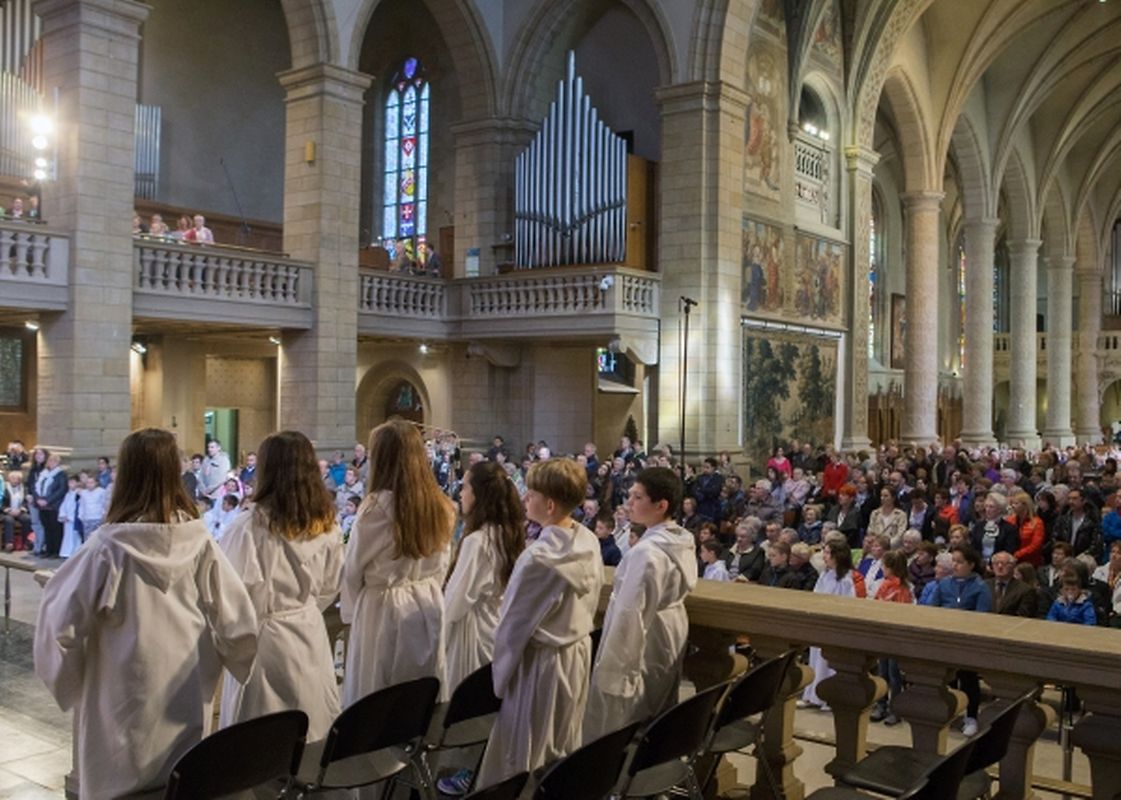  Messe für das Dekanat Mersch mit den Pfarrverbänden.
