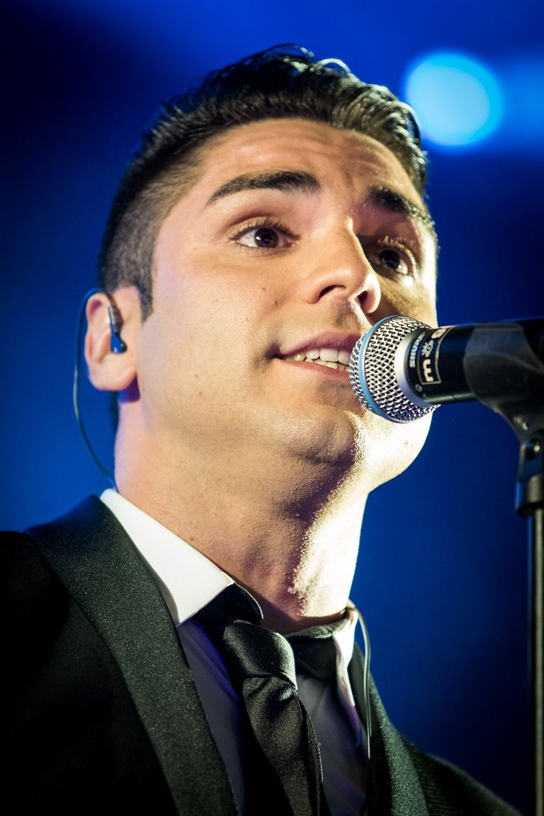 O cantor português Leandro actuou ontem no Hall du Deich, em Ettelbruck