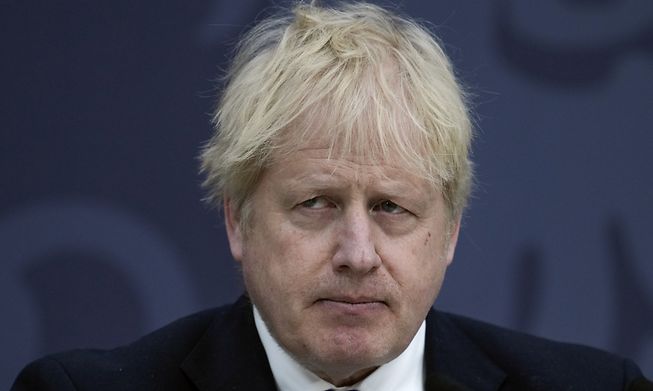 British Prime Minister Boris Johnson visited the sea and coast guard in south-east England on Thursday. 