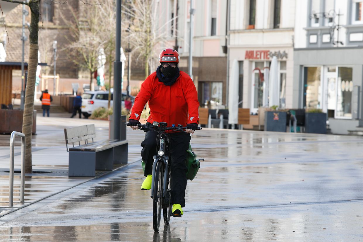 Die Fahrradfahrer demonstrierten am Samstag in Düdelingen für mehr sanfte Mobilität im öffentlichen Raum.