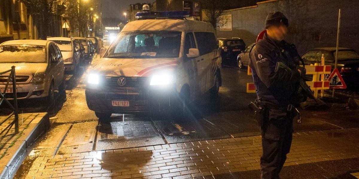 Molenbeek, samedi 14 janvier 2017. Quatre perquisitions ont été menées par la police belge.