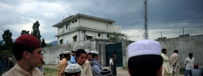 In diesem Gebäude in Pakistan hielt sich der Terroristenführer zuletzt auf.