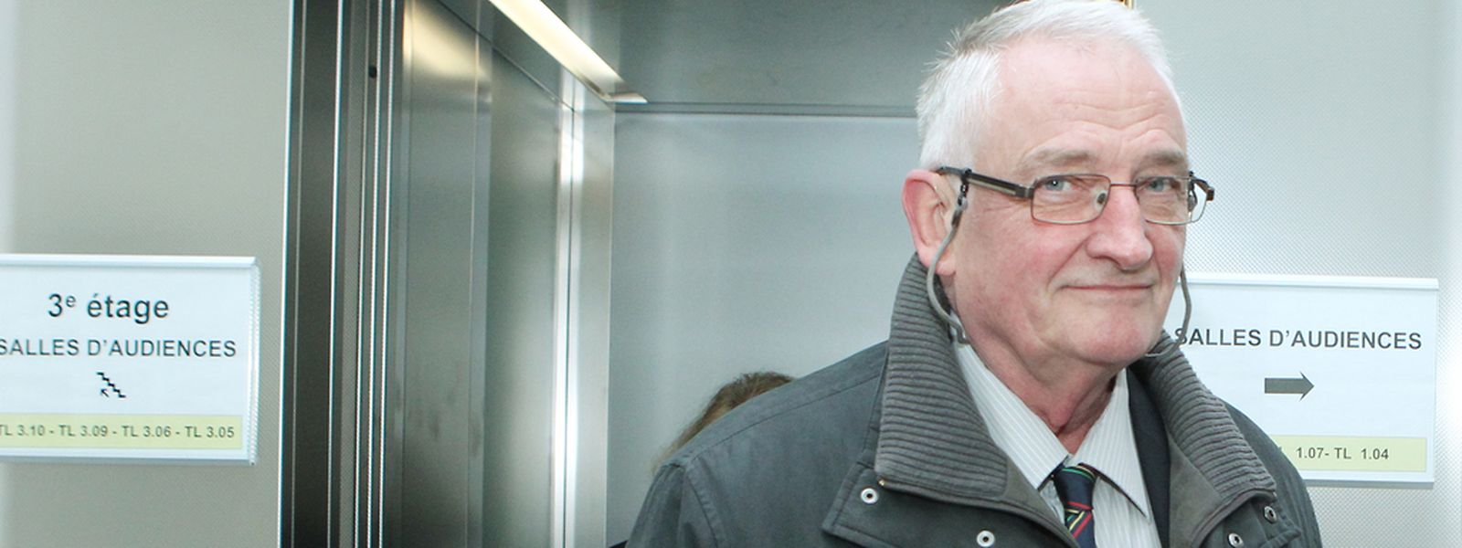 Charles Hoffmann 2013 als Zeuge im Bommeleeër-Prozess.