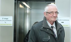 Charles Hoffmann 2013 als Zeuge im Bommeleeër-Prozess.