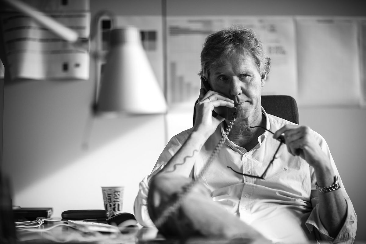 Eberhard Wolf, der Art Director des „Luxemburger Wort”, ist den Änderungen gegenüber aufgeschlossen, erkennt aber auch die Schwächen.