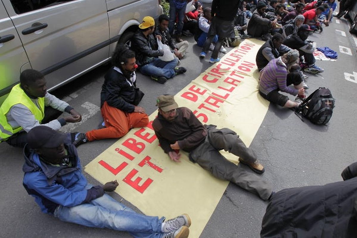 Bei den Krawallen vor dem Konferenzzentrum in Kirchberg waren mehrere Demonstranten und Polizisten verletzt worden.