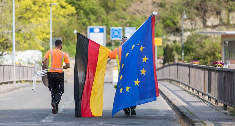 Lokales, Gemeinden an der Sauer unterzeichnen Brief gegen Schließung der Grenze zu Deutschland, Rosport, Foto: Lex Kleren/Luxemburger Wort