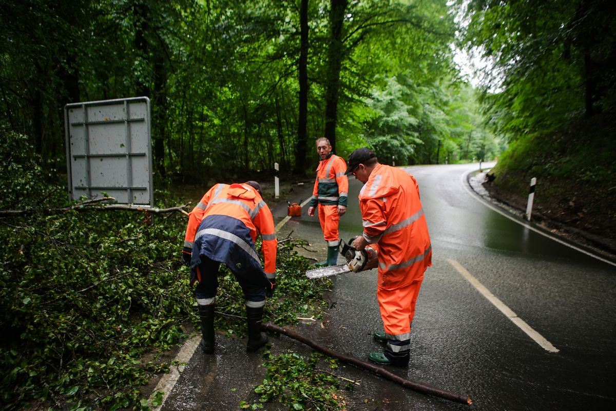 Das Müllerthal war am schwersten betroffen.