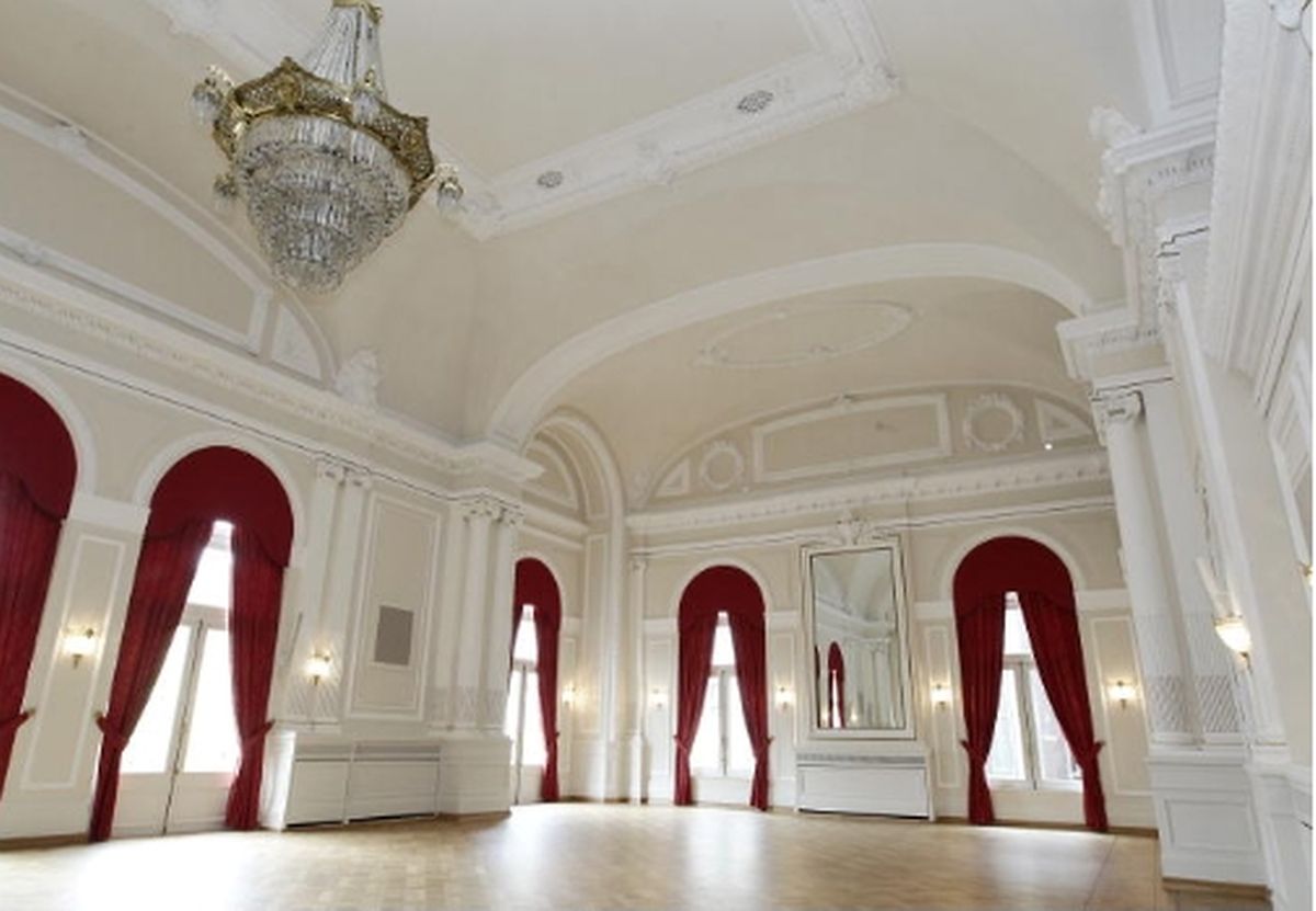 The Grand Salle fully restored to meet safety, security and technical requirements