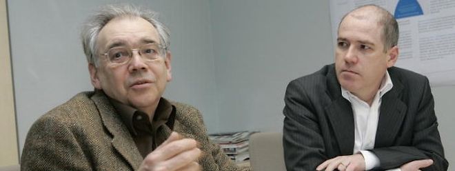 Im Gespräch: Fernand Fehlen (links) und Peter Gilles.
