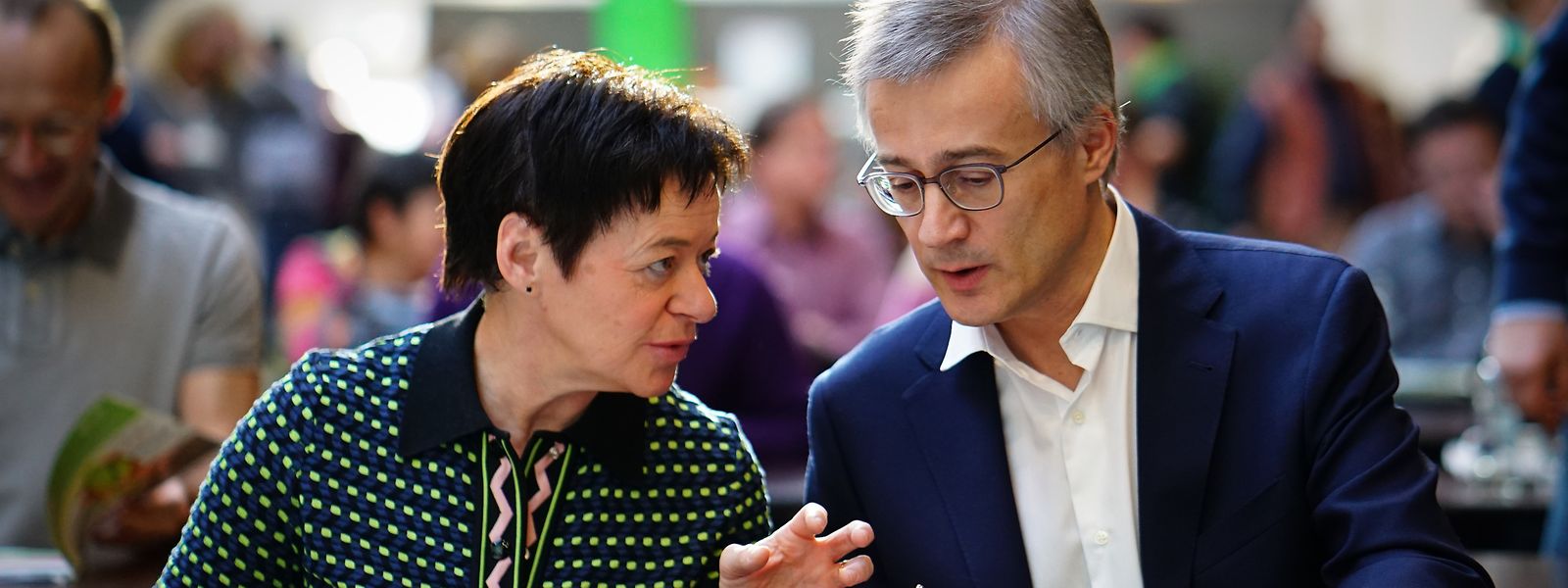 Designiertes Duo für die Südspitze der Grünen: Josée Lorschée und Felix Braz.