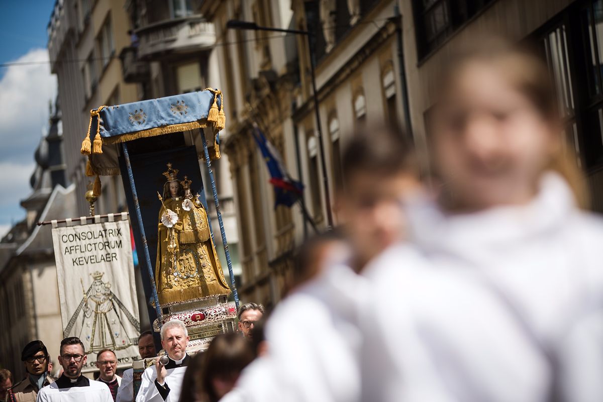 Schlussprozession der Oktave 2017 am 21. Mai.
