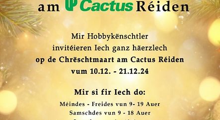 Chreschtmaart am Cactus Reiden 