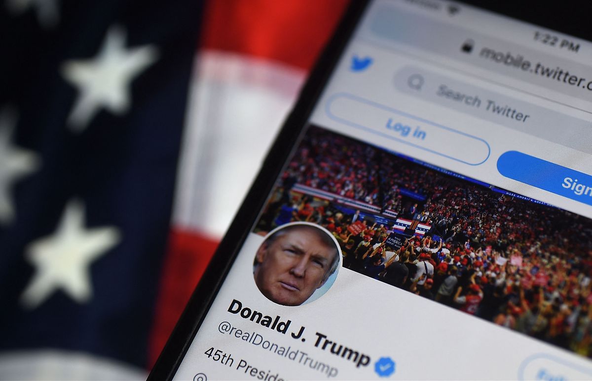  Trump hatte bei Twitter einst 80 Millionen Follower.