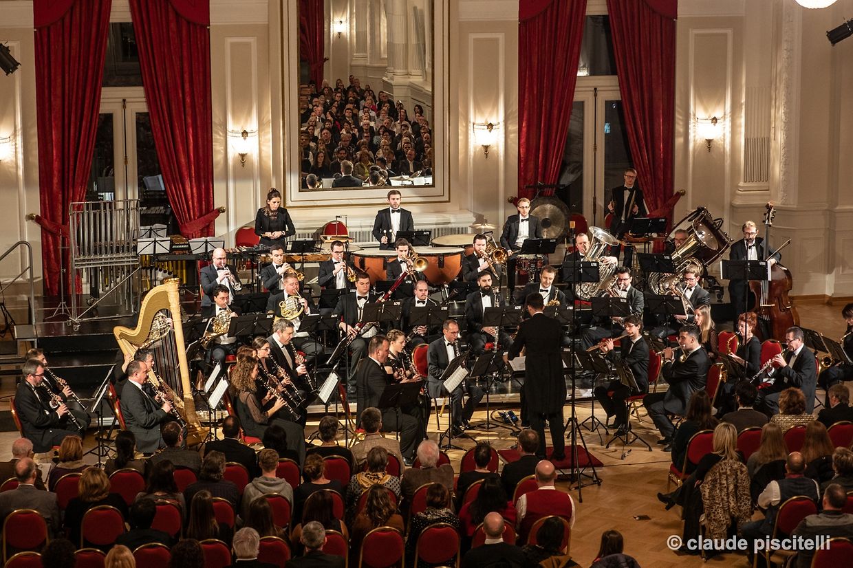 Luxembourg Wind Orchestra  „Concert de Nouvel An 2019“  - Luxembourg - Ville - Cercle Cité - 12/01/2019 - photo: claude piscitelli