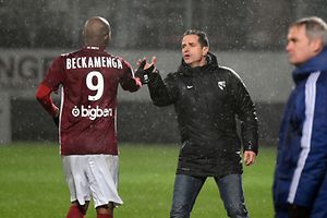 Pour Philippe Hinschberger et son groupe, les espoirs de rejoindre l'élite passent par une victoire contre Niort.