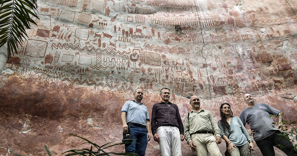 Uma das maiores colecções de arte rupestre pré-histórica descoberta na Amazónia
