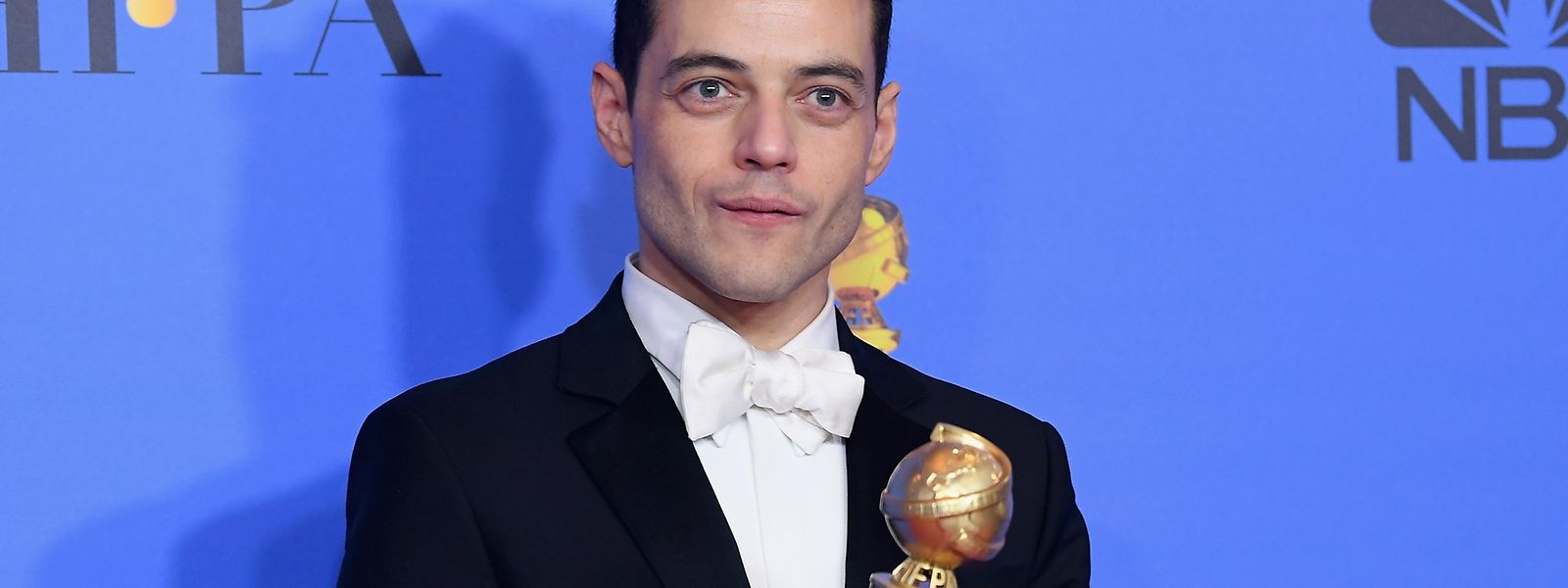 Rami Malek, Meilleur Acteur dramatique aux Golden Globes pour son rôle dans Bohemian Rhapsody où il interprète le chanteur de Queen, Freddy Mercury.