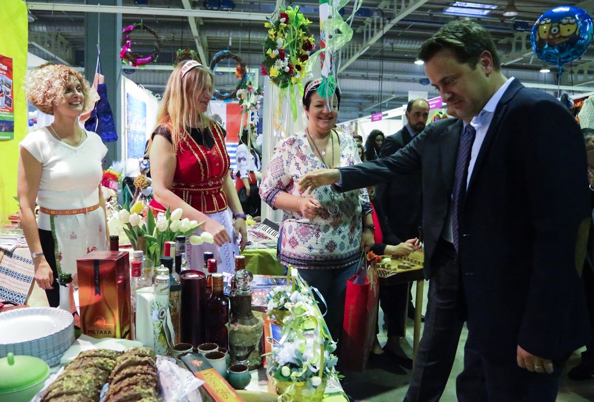 Das diesjährige "Festival des migrations" in der LuxExpo in Kirchberg. 