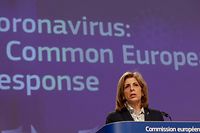 Comissária europeia da Saúde, Stella Kyriakides