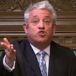 John Bercow anunciou os resultados. 