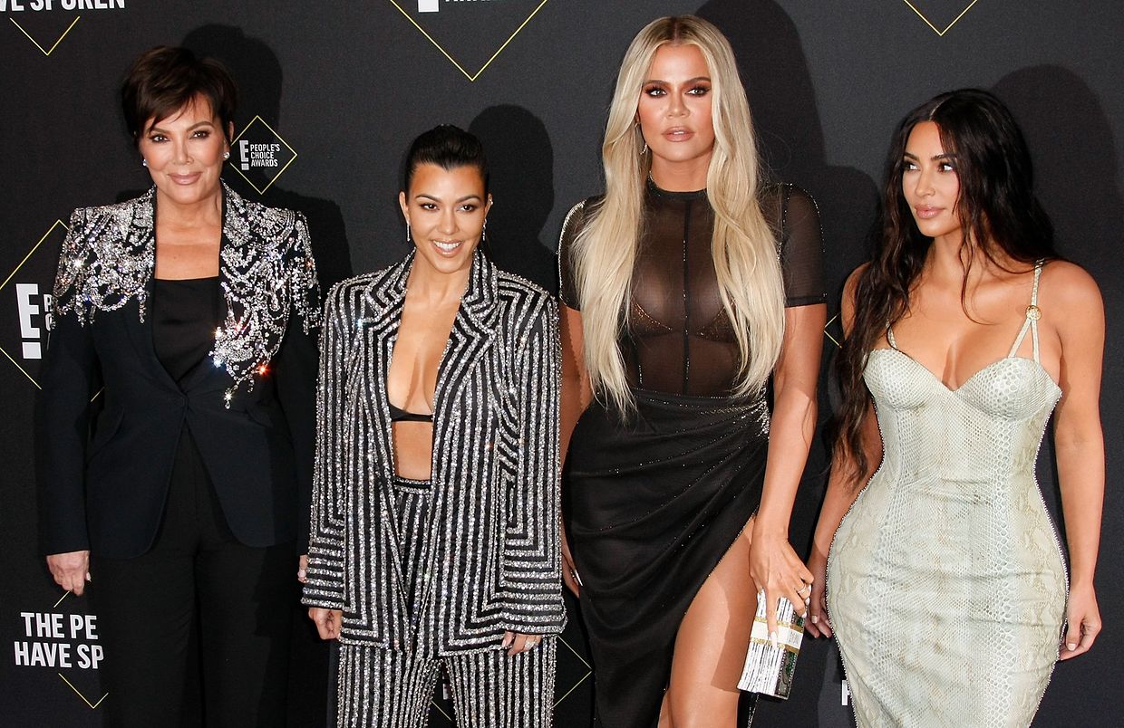 Kris Jenner, Kourtney Kardashian, Khloe Kardashian und Kim Kardashian (v.l.n.r.).