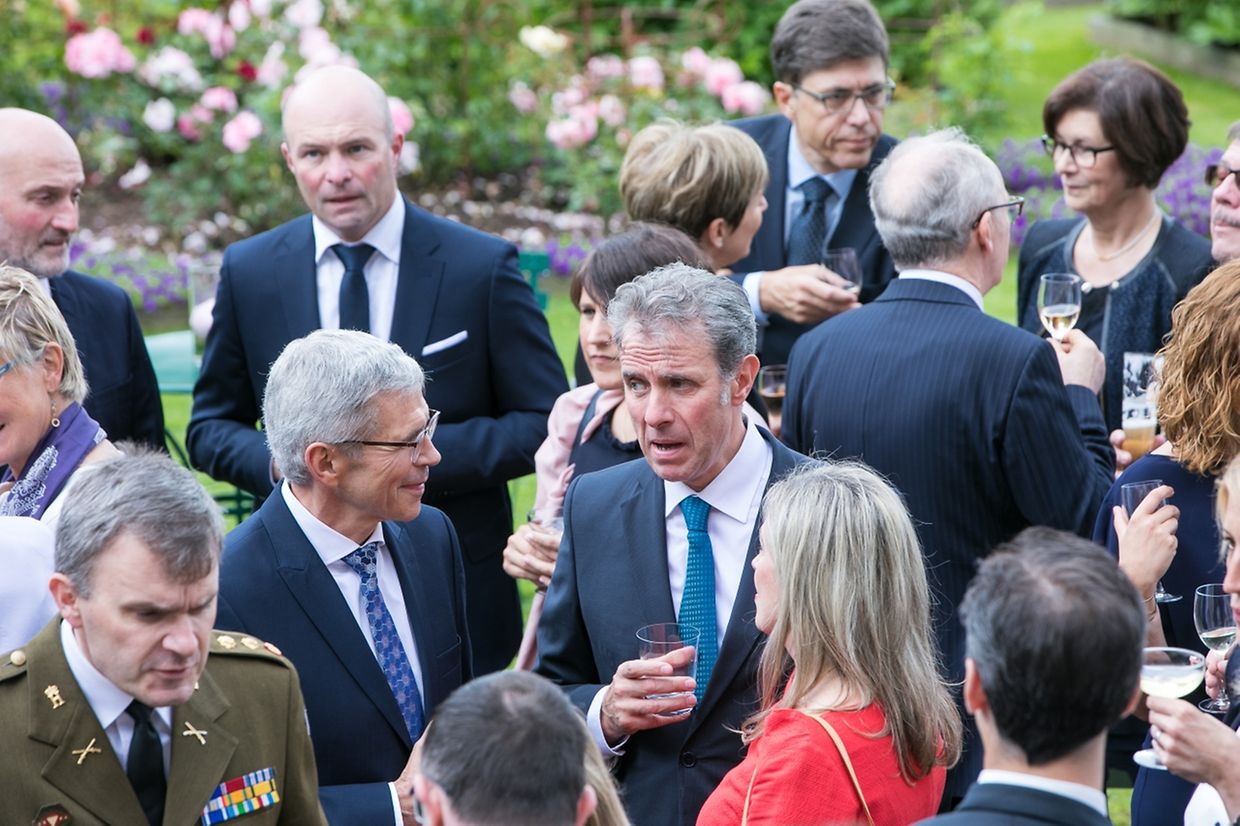 Le député Félix Eischen (CSV, au centre).