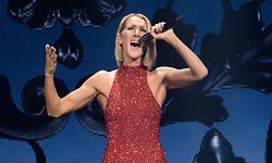 (FILES) In this file photo taken on September 18, 2019, Canadian singer Celine Dion performs on the opening night of her new world tour "Courage" at the Videotron Centre in Quebec City.. - Dion has posted a heartfelt thanks to the "heroic" workers on the frontline in the pandemic fight, while urging her fans to respect social distancing rules. The Instagram video shot in the superstar's kitchen had been viewed by more than 200,000 as of 1300 GMT on April 16, 2020.. (Photo by Alice Chiche / AFP)