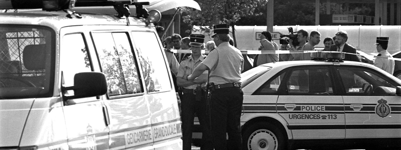 Am 24. Juni 1997 kurz nach 17 Uhr erschießen Räuber auf dem Parkplatz der City Concorde kaltblütig einen Geldboten. 