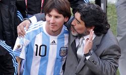 Messi e Diego Maradona