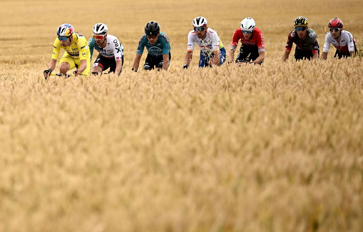 La 6e étape du Tour de France a mené le peloton de Binche, en Belgique, à Longwy, à quelques kilomètres du Luxembourg.