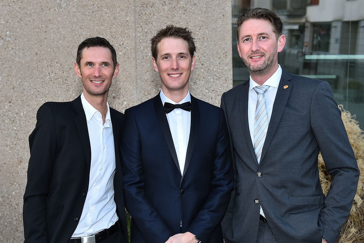 Steve Schleck (r.) - hier mit seinen Brüdern Fränk und Andy Schleck - behält in Mondorf sein Schöffenratsmandat, obschon die DP die absolute Mehrheit hat.