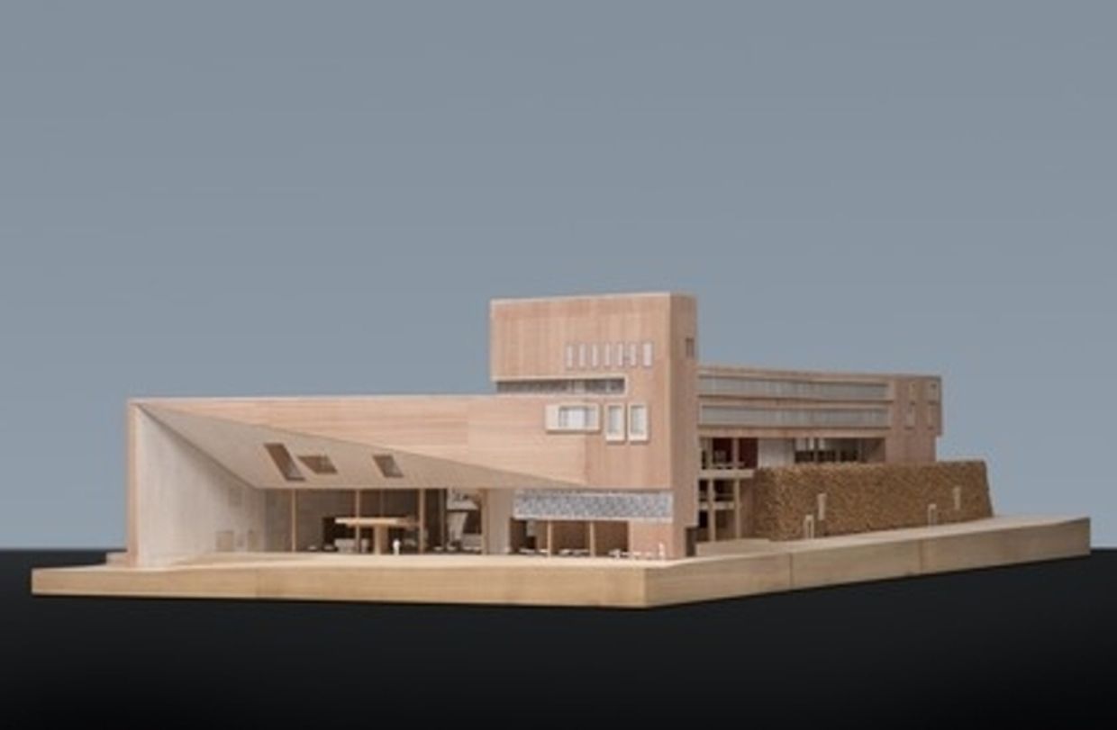 So soll die neue Nationalbibliothek aussehen.