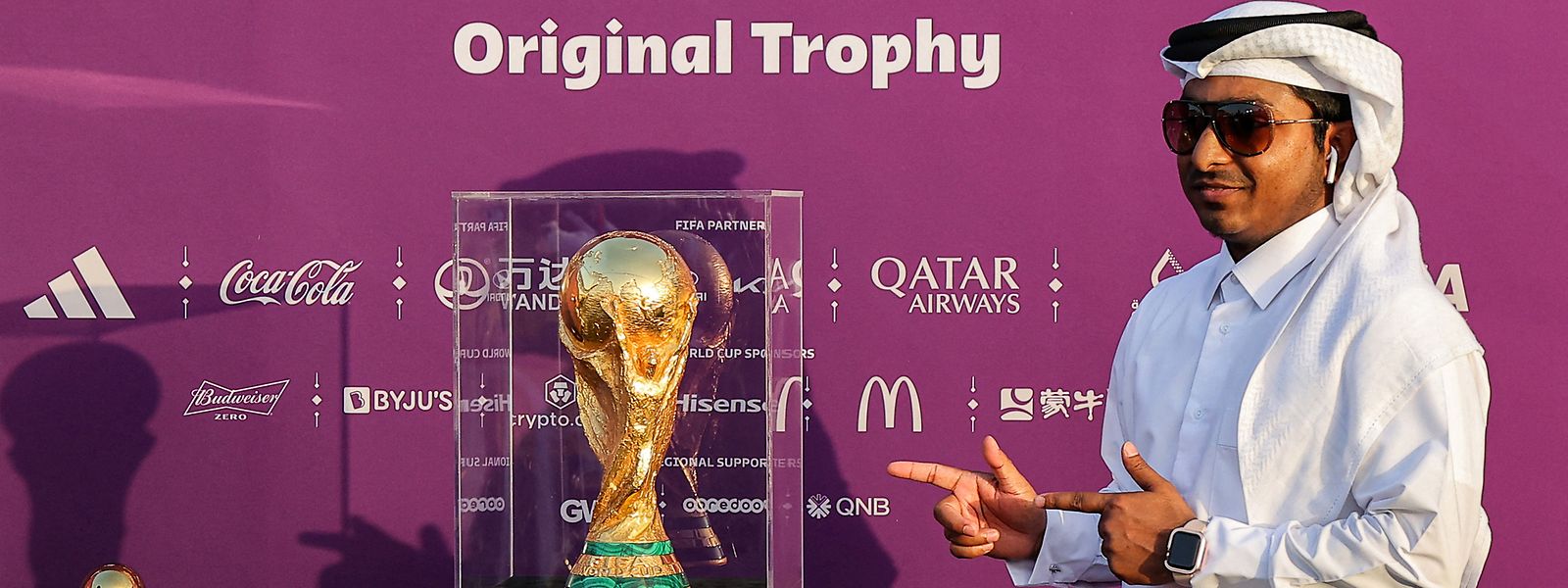 So ganz allmählich kommt wohl auch in Katar WM-Stimmung auf.