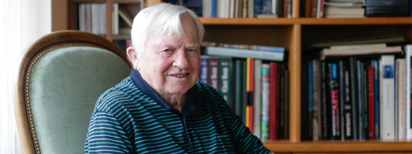Wird am Freitag, am Vortag des Nationalfeiertags, 85: Lex Roth will weiterhin arbeiten ... und rauchen. 