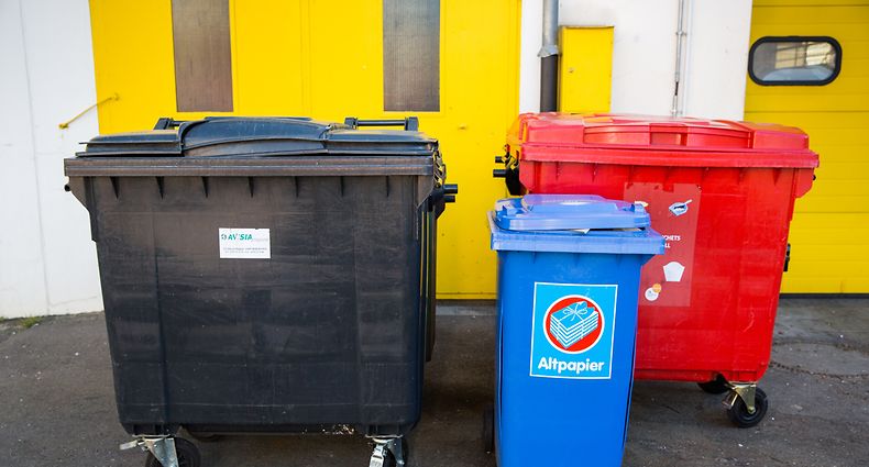 Abfallbeseitigung, Abfall, Recyclingcenter Strassen/Luxemburg, Foto Lex Kleren