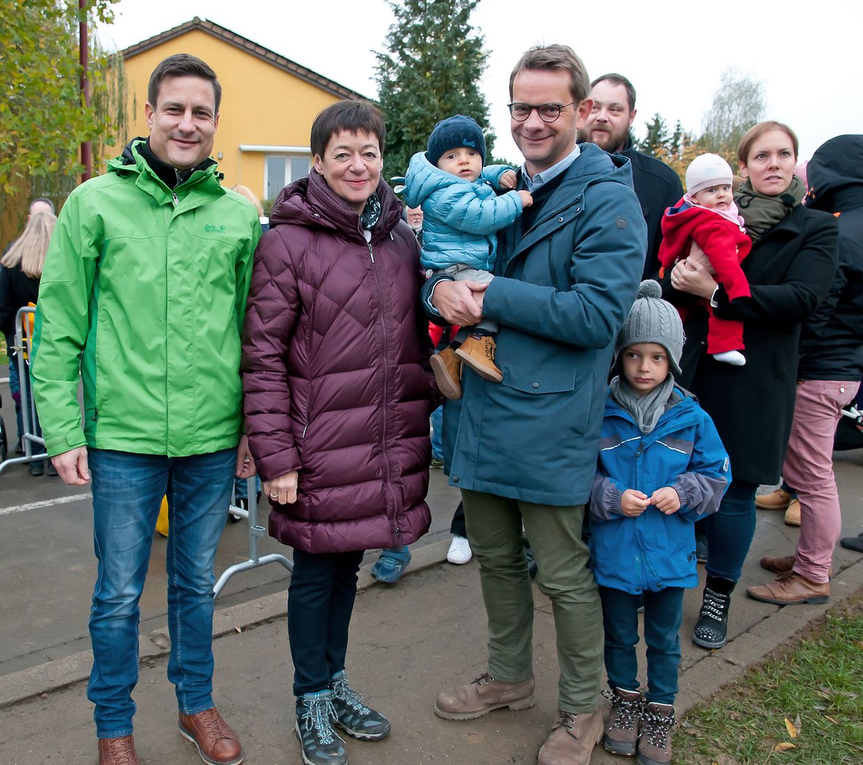 Nationaler Tag des Baumes in der Gemeinde Bettemburg: Einweihung des "Kannerbongert" in Noertzingen sowie das Pflanzen von Bäumen für die Neugeborenen der Gemeinde Bettemburg. (Foto: Alain Piron)