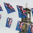(FILES) This file photo taken on June 13, 2016 shows pro-Brexit flags fly from a fishing boat moored in Ramsgate on June 13, 2016. 
The British government is to activate Article 50 to formally begin the process of exiting the European Union on March 29, 2017, Downing Street announced. / AFP PHOTO / CHRIS J RATCLIFFE