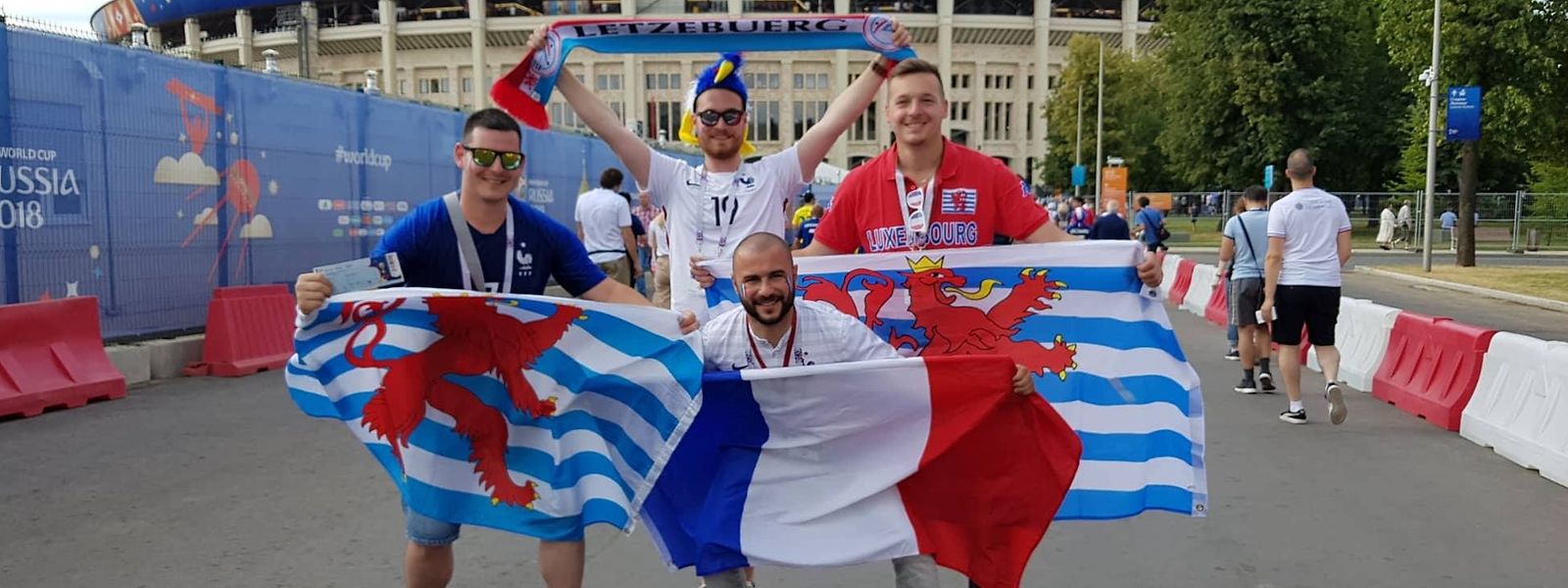 Auch der Rote Löwe ist in Russland präsent.