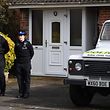 (FILES) In this file photo taken on March 06, 2018 British Police Community Support Officers stand on duty outside a residential property in Salisbury, southern England, on March 6, 2018, believed to have been cordonned off in connection with the major incident which started at The Maltings shopping centre in Salisbury on March 4.
The world's chemical arms watchdog on April 12, 2018 confirmed Britain's findings that a nerve agent used in an attack on former spy Sergei Skripal and his daughter Yulia in England last month originally came from Russia. Blood samples tested by the Organisation for the Prohibition of Chemical Weapons (OPCW) "confirm the findings of the United Kingdom relating to the identity of the toxic chemical," according to a summary of the Hague-based group's report released in London.
 / AFP PHOTO / Chris J Ratcliffe