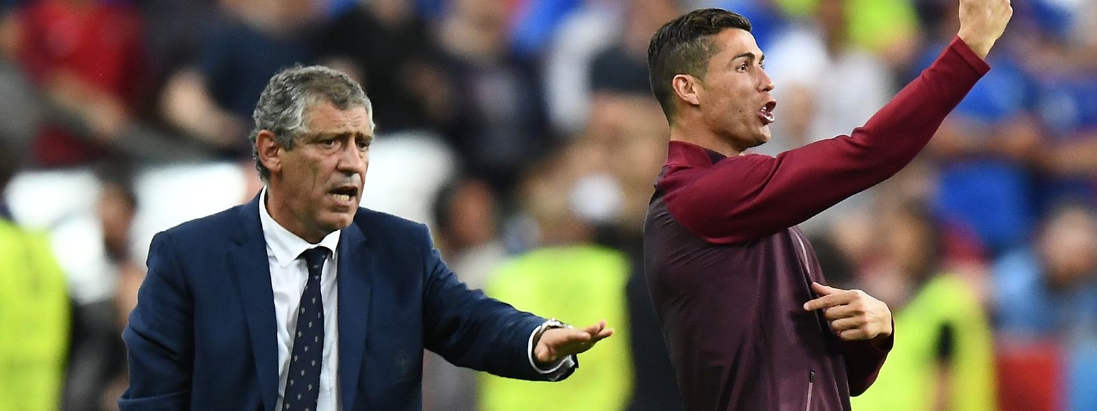 Fernando Santos e Cristiano Ronaldo correm para mais um prémio internacional