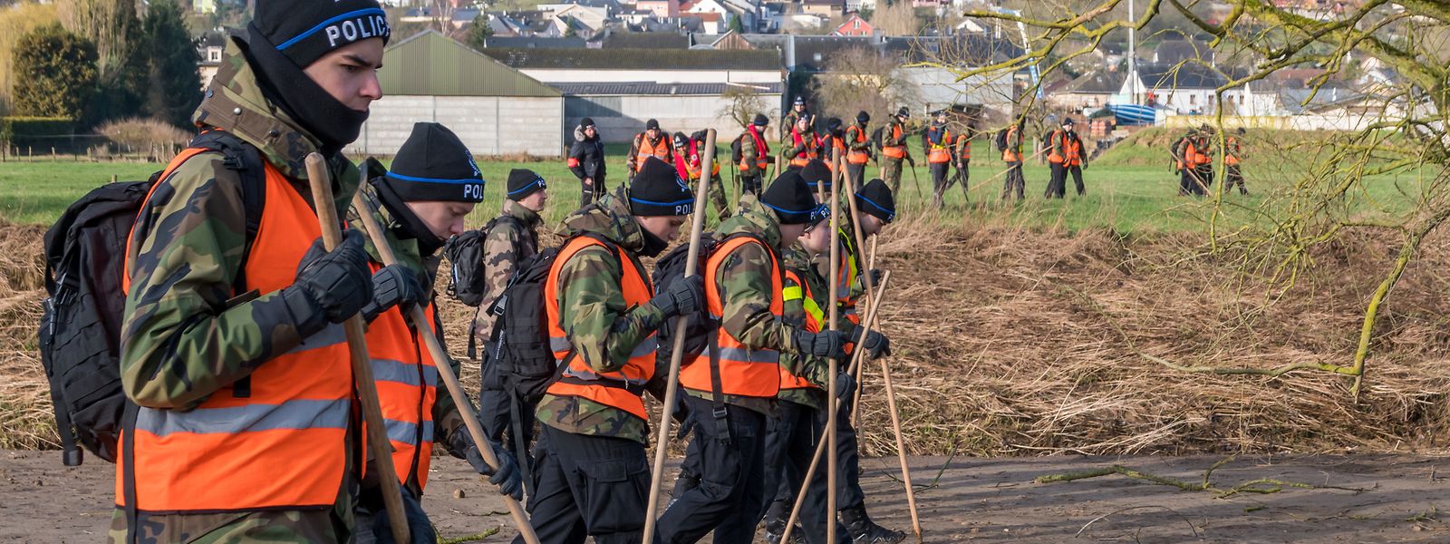 70 Personen waren an der Suchaktion beteiligt.