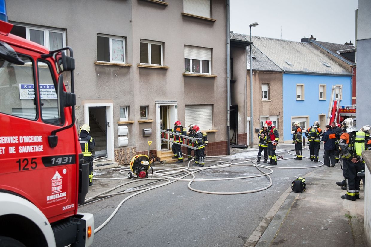 Die Rue de la Fontaine war während des Einsatzes gesperrt.
