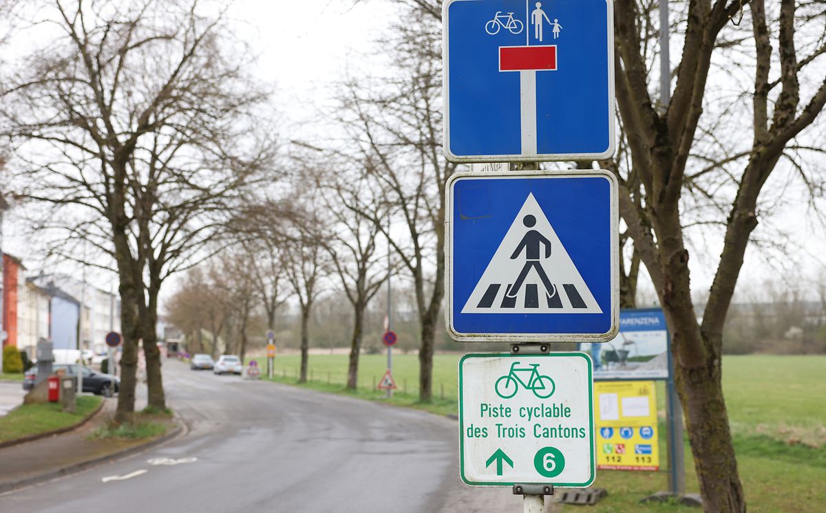 À Bettembourg, la piste cyclable PC6 de la rue de Livange sera bientôt traversée par une rue cyclable.